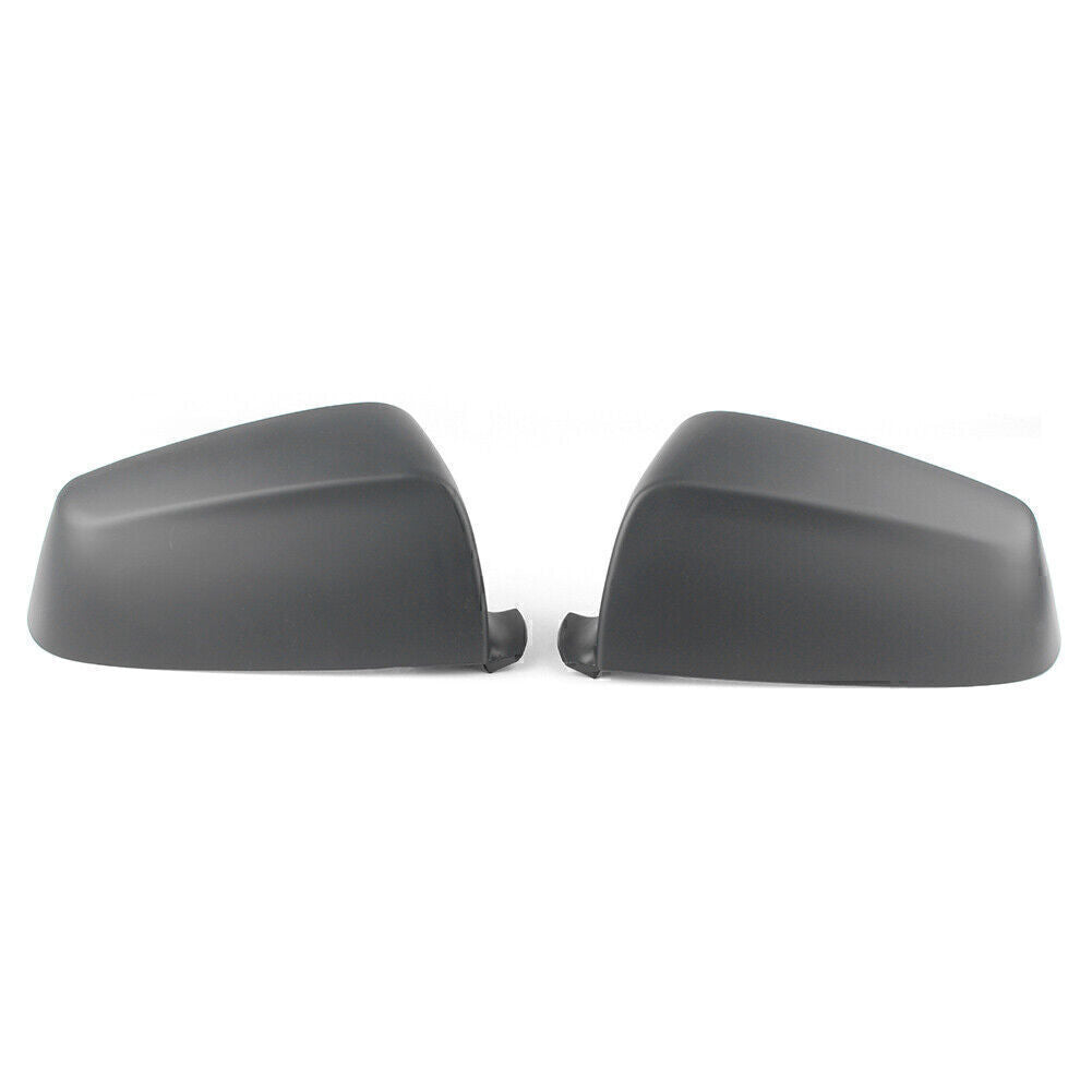 2pcs Exterior Rear View Side Mirror Cover Trim for BMW F10 F18 2008-2013