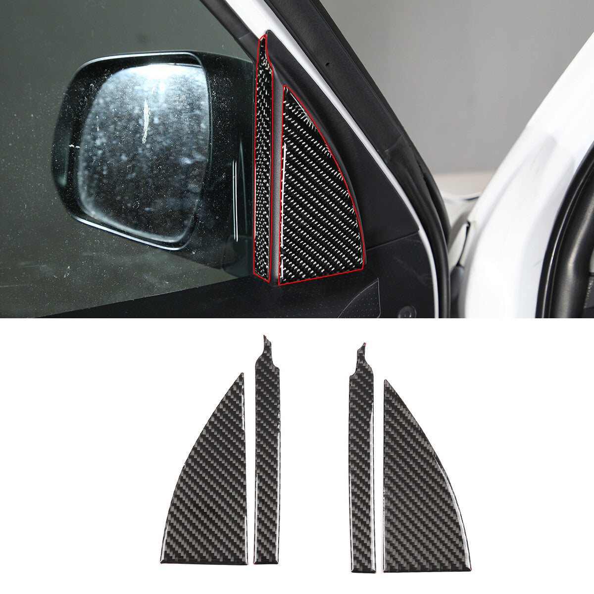 Taillight cover and taillight trim for Subaru XV 2018 - 2022 USA