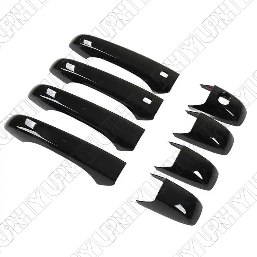 Glossy Black Door Handle Cover for Dodge Avenger 2011-15 for Jeep Patriot 07-17