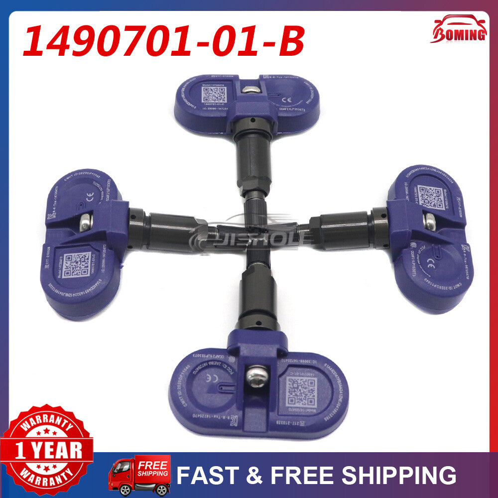 4X 1490701-01-C TPMS Sensors Bluetooth for Tesla Model 3 S X Y Mode 1490701-01-B