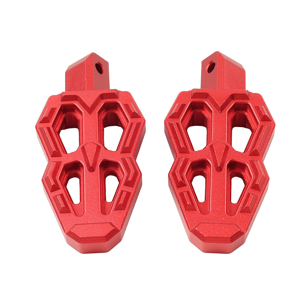 Rear Foot Pedal Rests Footpegs Red For Benelli TNT 600 300 302S QJMotor 350 400