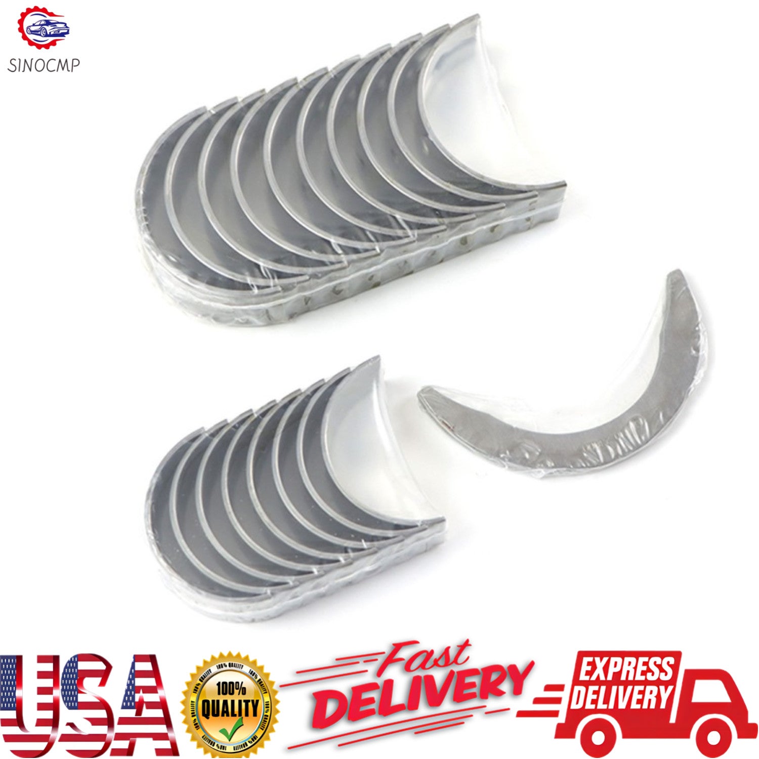 Con Rod Crankshaft Main Bearing Thrust Washer 2102023340 for Hyundai for Tucson US