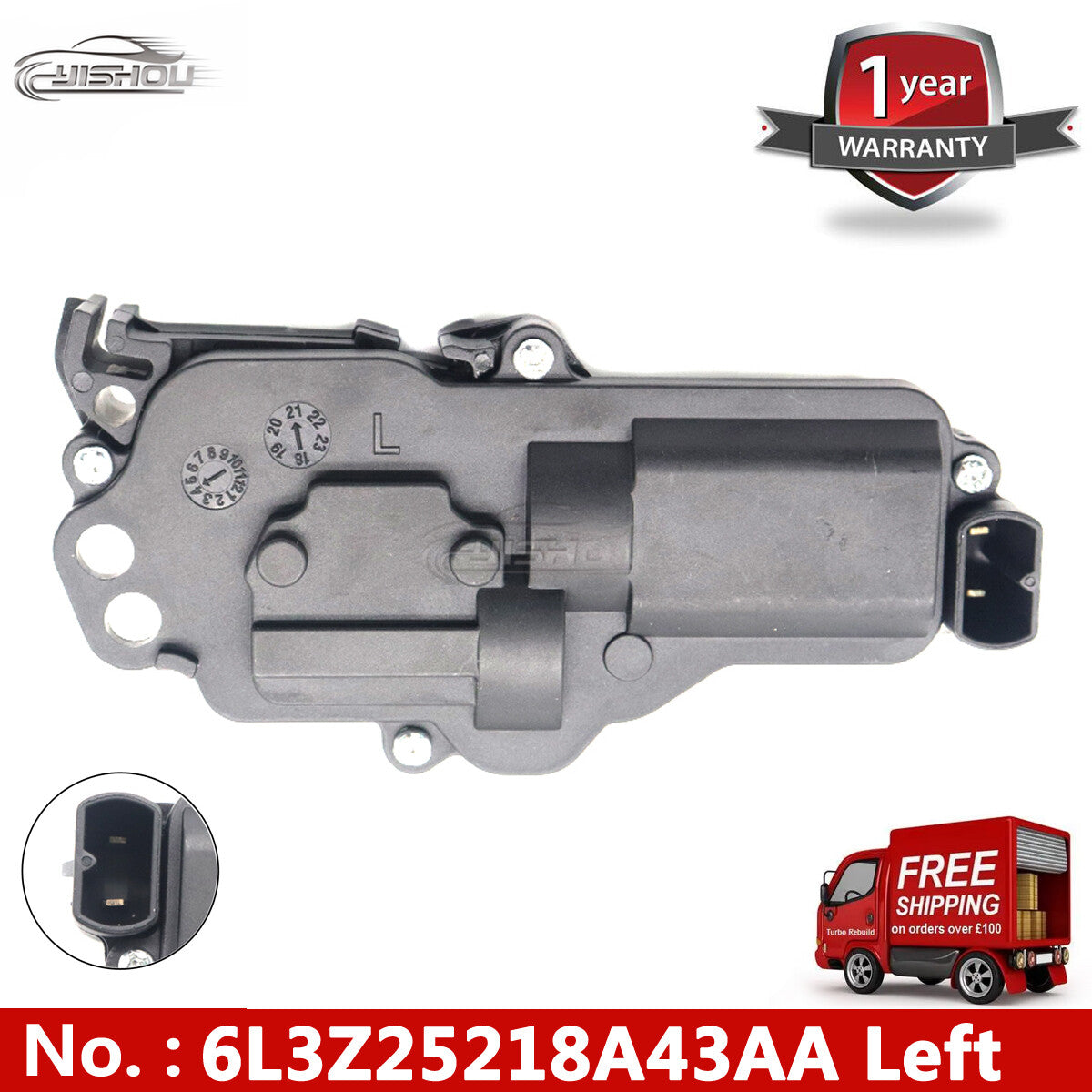 6-liter 3Z-25218A43-AA electric door lock actuator for Ford F-150 F-250 left front drive