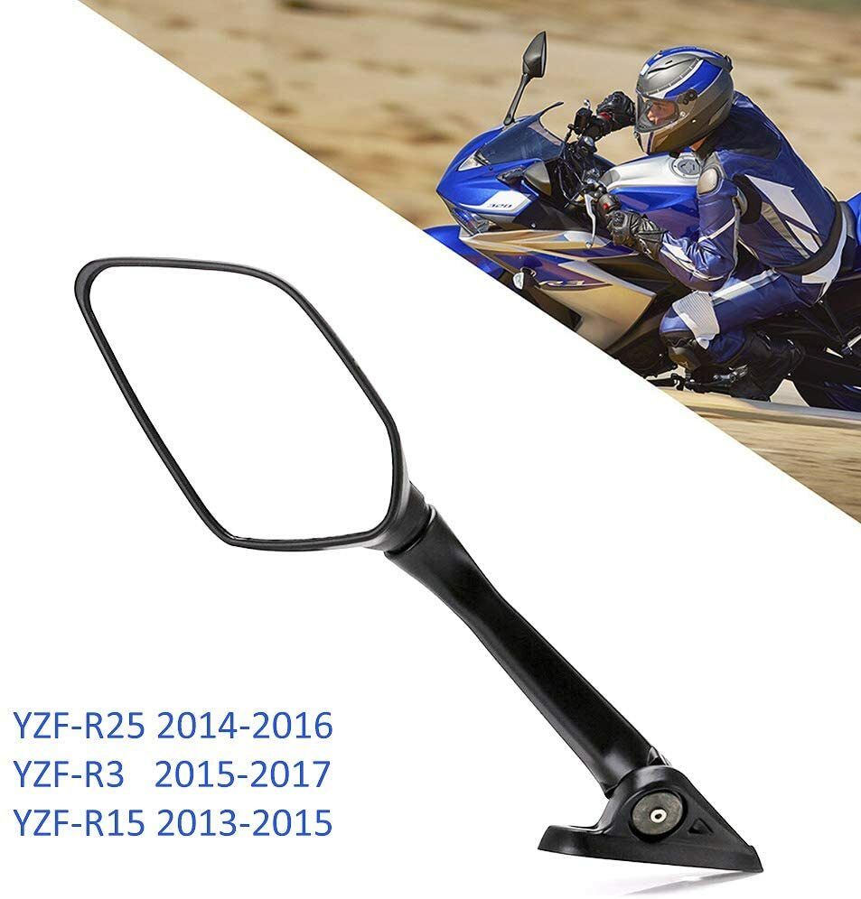 Motorcycle Rear View Side Mirrors for YAMAHA YZF R25 YZF R3 2014-2015-16-17-18