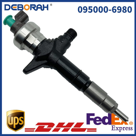 095000-6980 Fuel Injector for Isuzu D-Max 4JJ1 3.0L Engine 2007-2021 8980116043