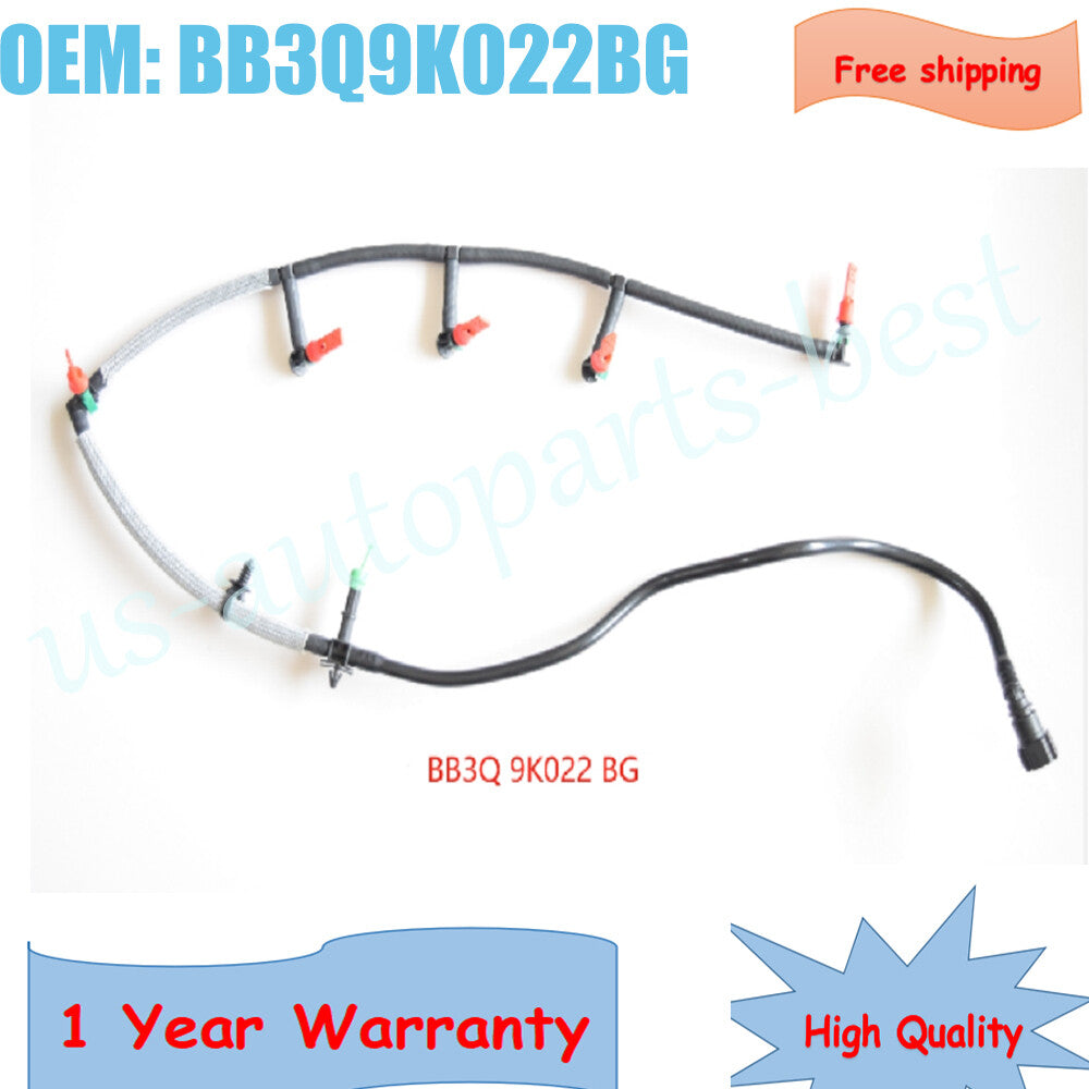 5 PCS Fuel Injector Hose Fits for Ford BT50 2012 3.2 L BB3Q-9K022-BG