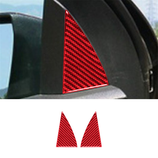 2X Front Door Decor Trim Cover for Chevrolet Colorado / for GMC for Canyon 2015-2022 Red