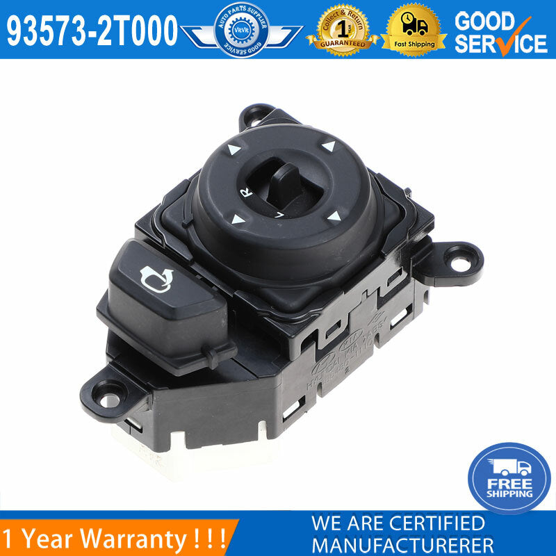 The door-side rearview mirror power switch is compatible with 2011-2015 for Kia Optima 93573-2T000