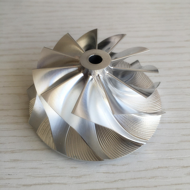 TD04HL 20T 49189-X 47.04/58.00 mm 11+0 Blade Blank Compressor Wheel Head: 10.02