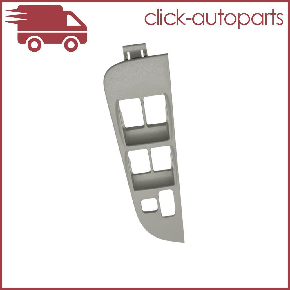 Master Power Window Switch Bezel Trim Driver Side for Toyota for Corolla 98-02 Gray
