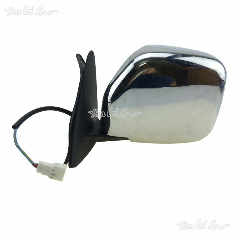 Side View Mirrors Power Heated Chrome LH RH Pair for Toyota Prado 90 1998-2002