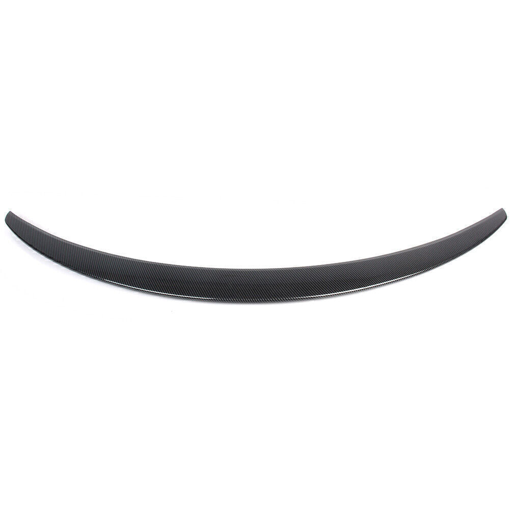 Tail Wing Rear Trunk Spoiler Carbon Black Fit for Benz C-Class W205 C205 Coupe 16-21
