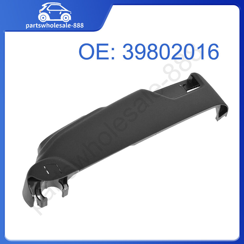 1PC Power for Seat Track Outer Trim Cover Black Front Passenger Side Right for Volvo