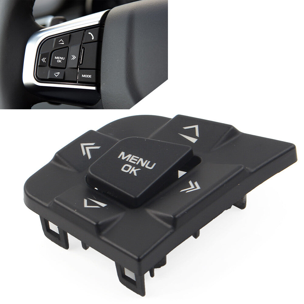 Steering Wheel Switch Button Cover Left for Land Rover Discovery Sport 2015-2019