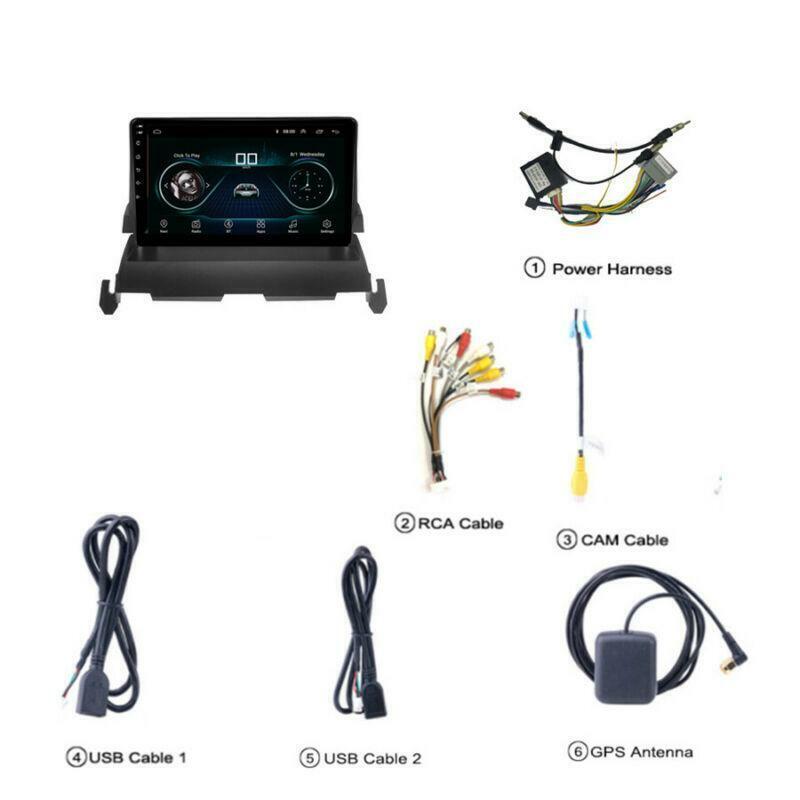 Radio GPS NAVI WiFi 9 Android 10.1 16GB Stereo for Dodge Journey 2009 2010 2011