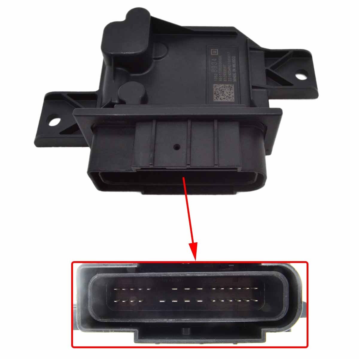 Fuel pump control module 13528934 compatible with XT4, XT5, XT6, Malibu, Acadia