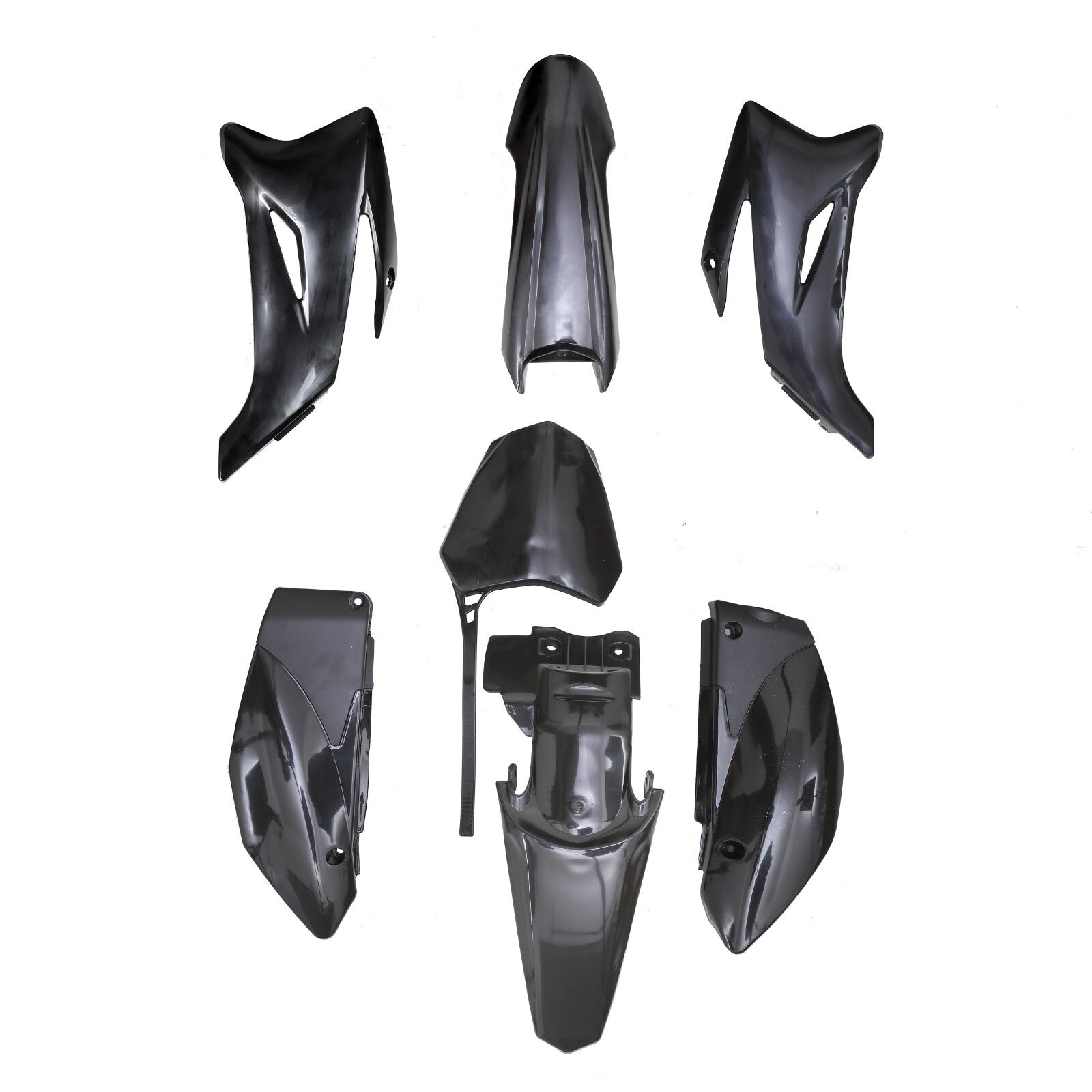 Fuel tank plastic fender for seat kit for Dirt Pit bicycles and for Yamaha TTR110 motorcycles