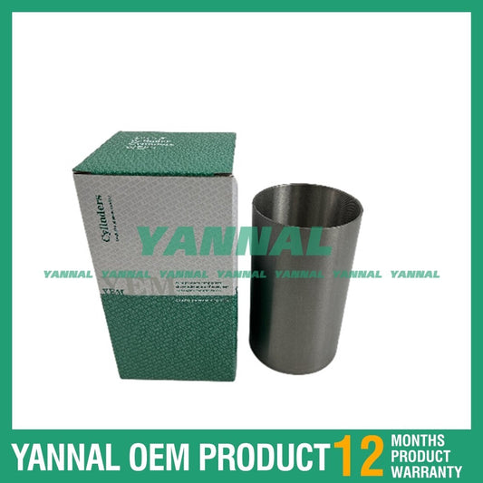 Four new 4BE1 cylinder liners for Isuzu diesel engines.