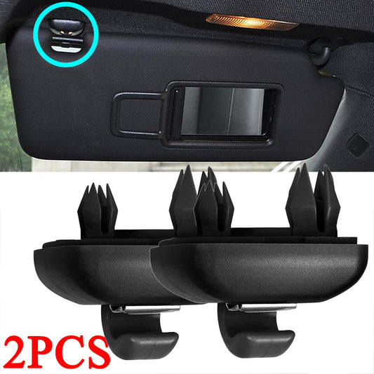 2x sun visor holder ironing clips for Audi A3 for A4 Q3 B6 B7 S3 S4 S5 8E0857562A