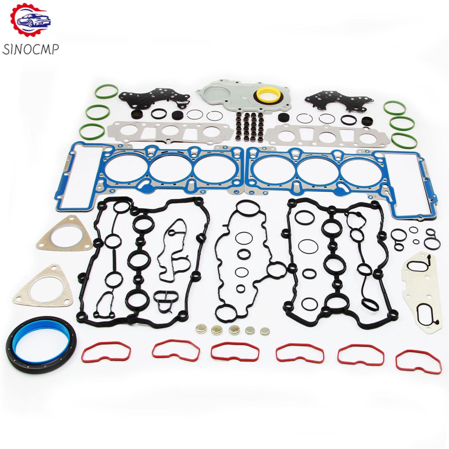 Engine Cylinder Head Valve Cover Gaskets Seals Set For 3.0T for AUDI A6 A7 Q5 S5 Q7