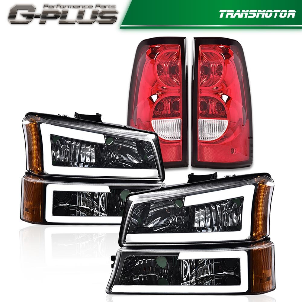 Suitable for 2003-2006 for Chevrolet Silverado 1500/2500 headlight + taillight combination.
