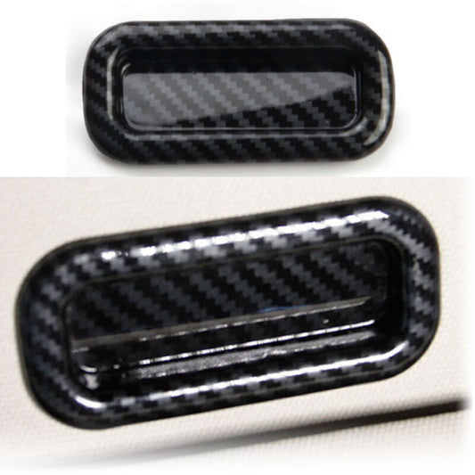 for Dodge Durango 2014-2021 Skylight Door Bowl Handle Carbon Fiber Trim