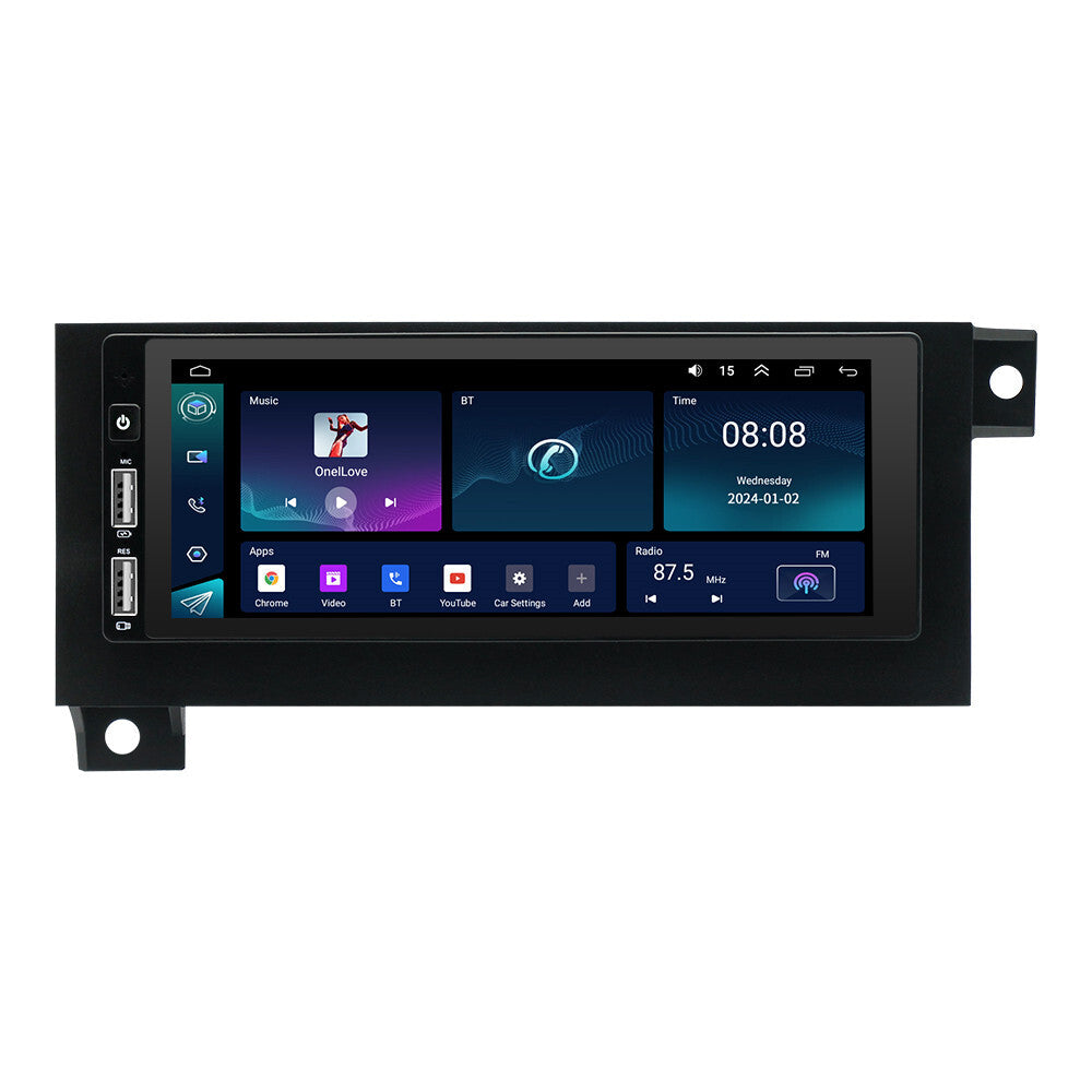 Single Din Radio Touch Screen USB Audio GPS Navi Fit for Jeep Cherokee 1997-2001