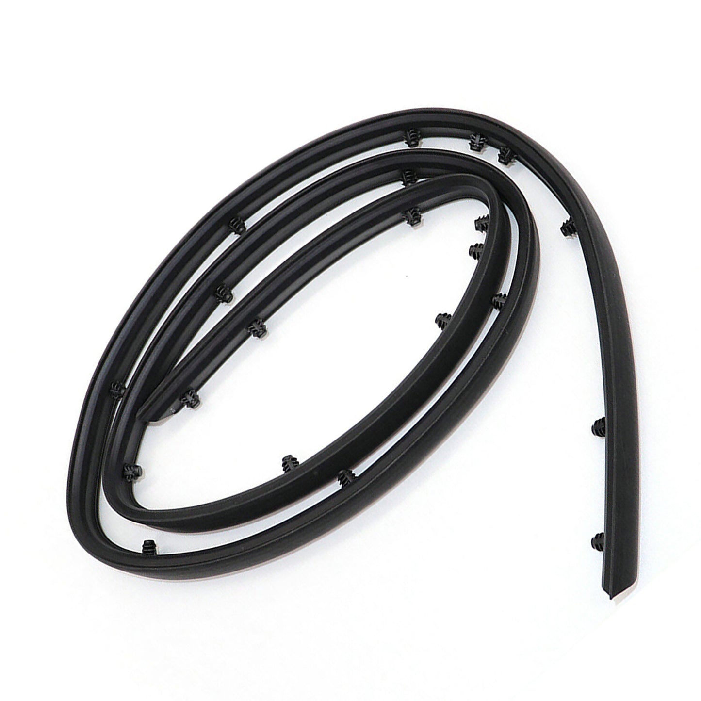 Front Bumper Shield Rubber Seal Strip Trim For 2012-2017 for Hyundai Accent Sedan