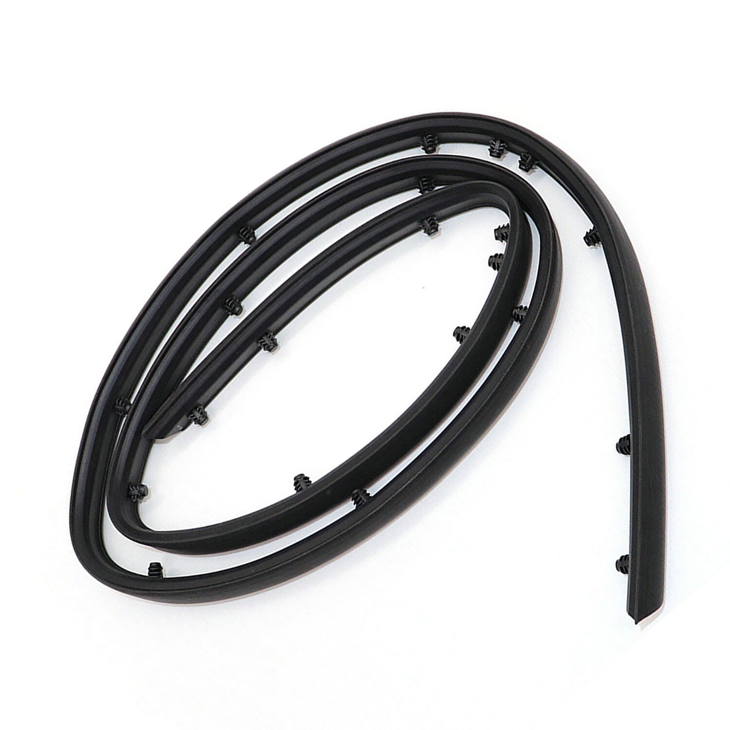 Front Bumper Shield Rubber Seal Strip Trim For 2012-2017 for Hyundai Accent Sedan