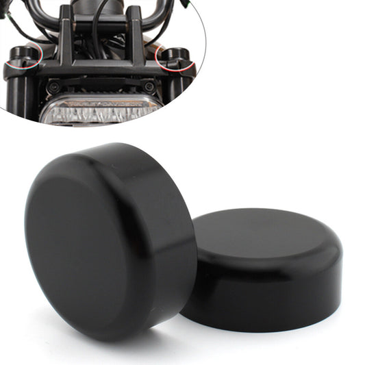 Black Front Fork Cover Caps for Harley Sportster S 1250 RH1250 S 2021-2023 22