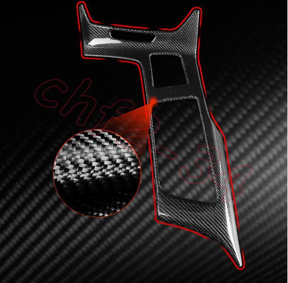 Dry carbon Front water cup panel trim 1PCS Fit for Chevrolet for Corvette C7 ZR1 Z06