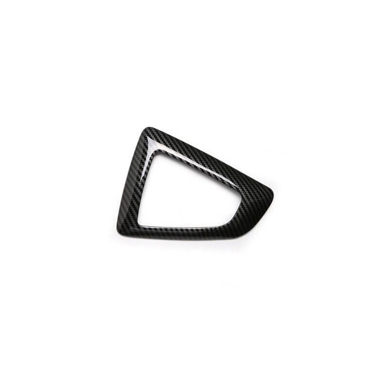 for BMW 5 Series 2011-2016 ABS Carbon Fiber Middle Console Gear Shift Frame Trim