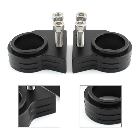 2¢ª HandleBar Riser Lenkerlift-Klemmadapter f¨¹r for Kawasaki ZZ-R600 1990¨C2007