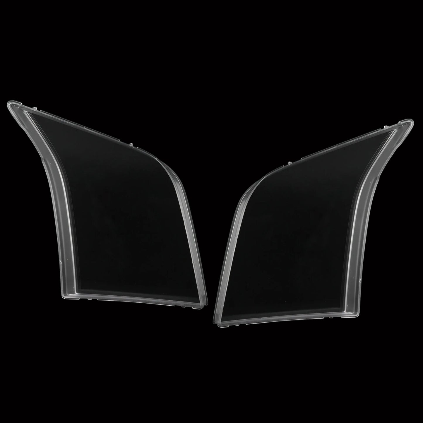2x Front Headlight Lens Headlamp Cover Shade for Ford Transit MK7 VM V348 2006-2014