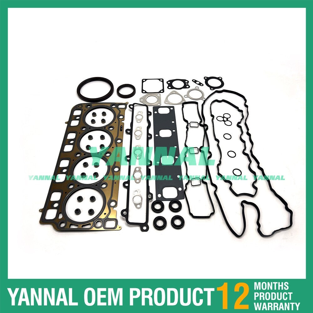 new D34 full gasket kit with head gasket for Doosan Bobcat engines