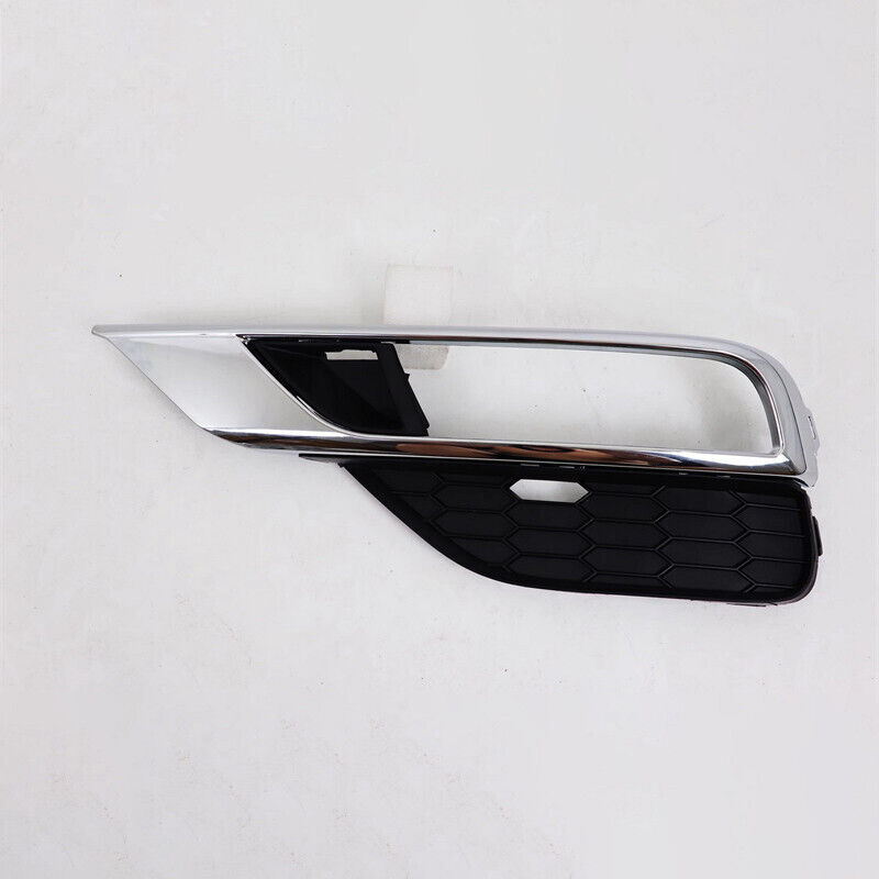 Left Side Front Bumper Fog Lamp Cover Bezel W/Chrome for Honda CRV/CR-V 2015-16