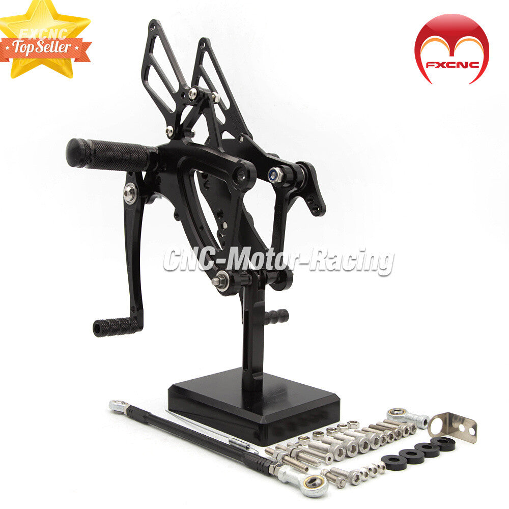 CNC gear footrest and pedals suitable for Honda CBR500R/400R/CB500F/400F 2013-2019.