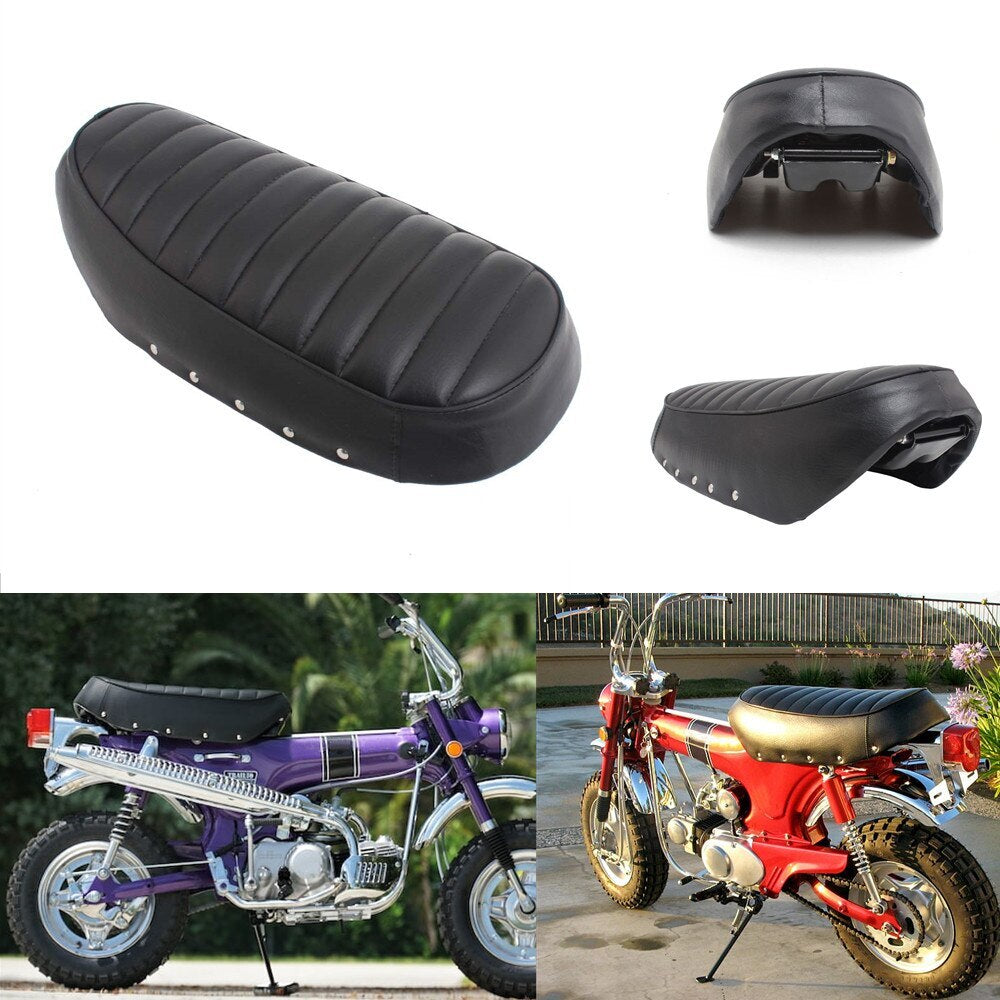 for HONDA CT70 TRAIL70 K1 BLACK for SEAT 1972 1973 MODEL (CT70 72-73)