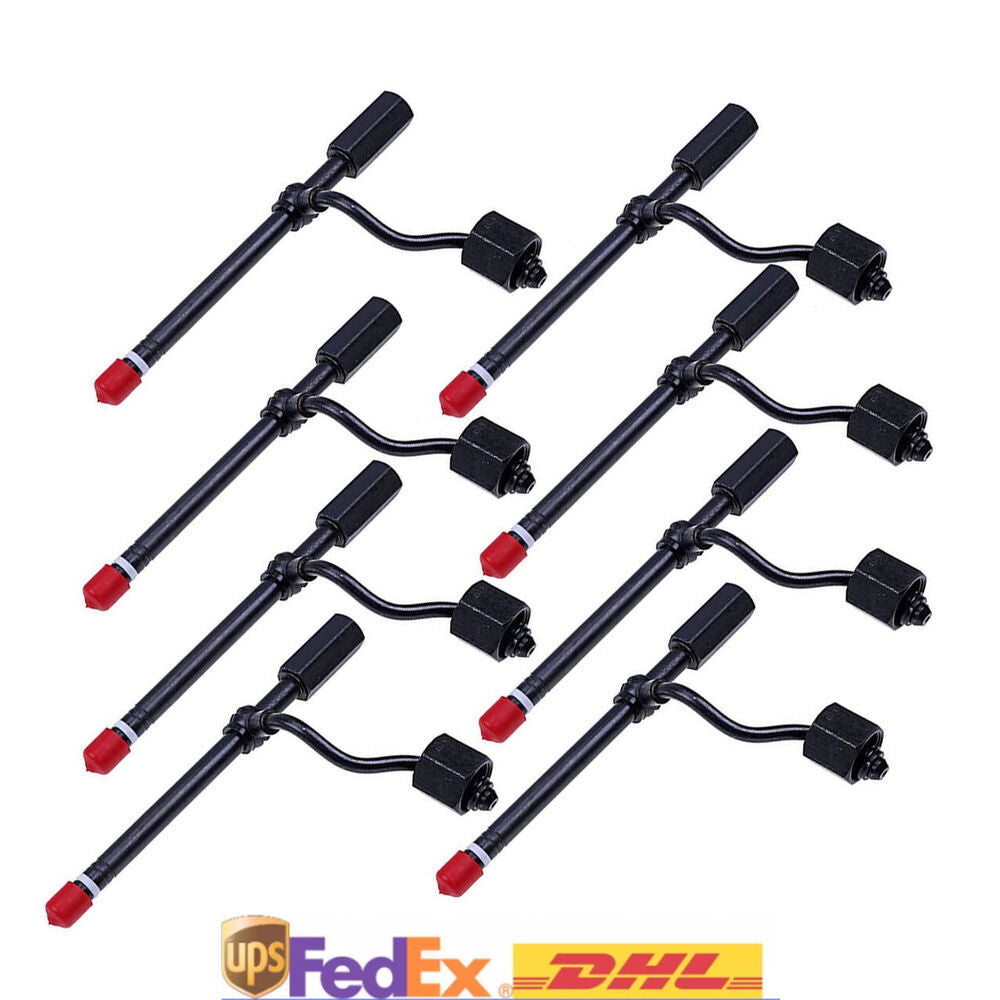 8X Pencil Fuel Injector 1W-5829 9N-3979 0R2503 Fits For Caterpillar 3208 Engine