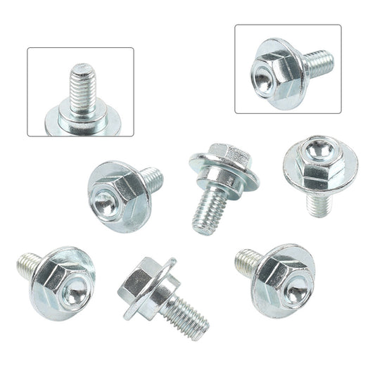 6Pcs Radiator Shroud Bolts M5x9 for Honda CRF 250R 250X 450R 450X 90101-KRN-730