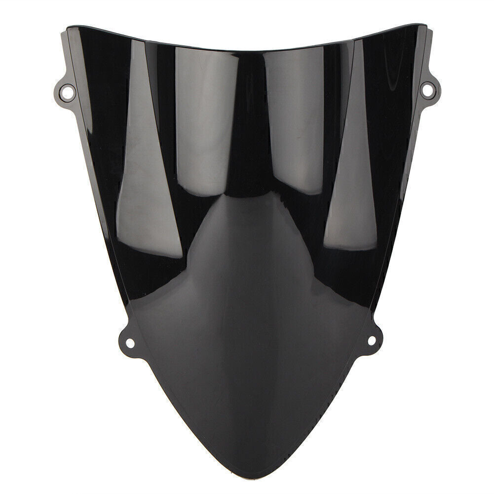 Windshield Windscreen Double Bubble Fit for Kawasaki 250R EX250 08-12 Black