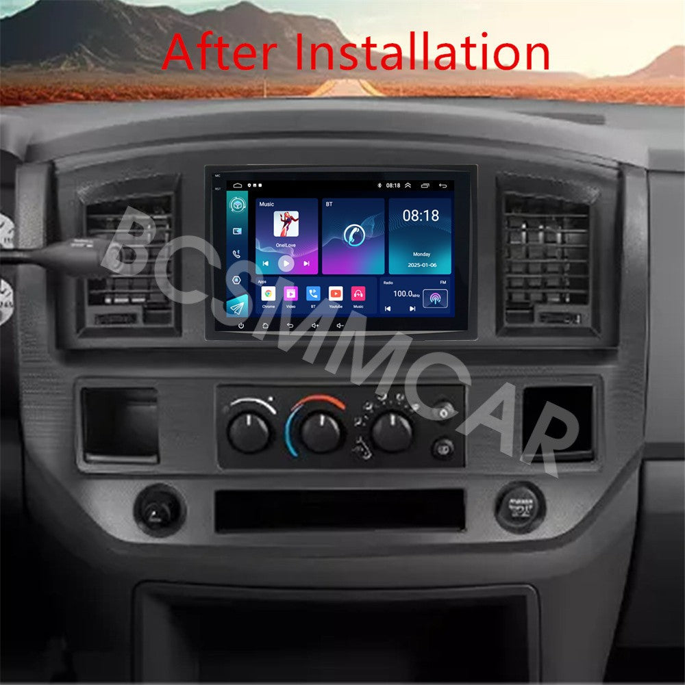 Touch Screen Video Player Mirror Link For Carplay Fit For 2007-2008 for Jeep Patriot