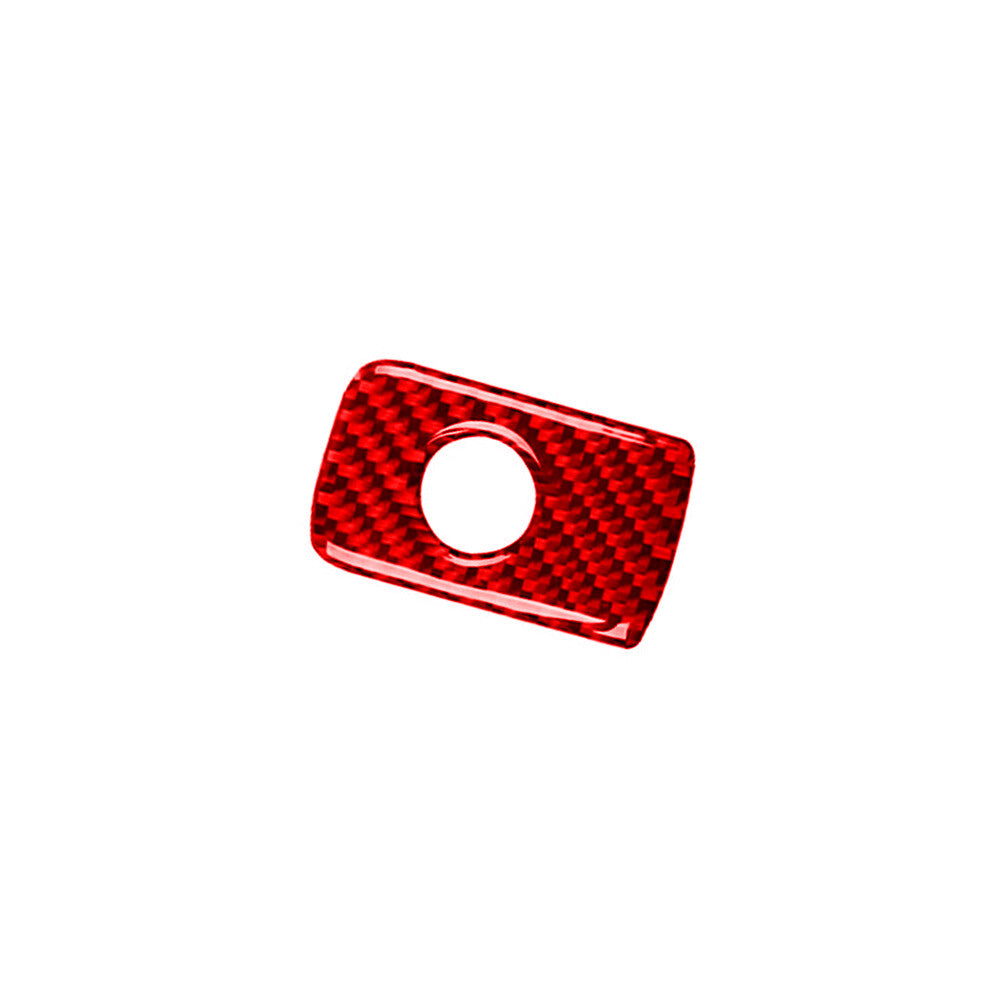 Red carbon fiber glove compartment handle for Volkswagen for Jetta sedan 2011-2014 type A