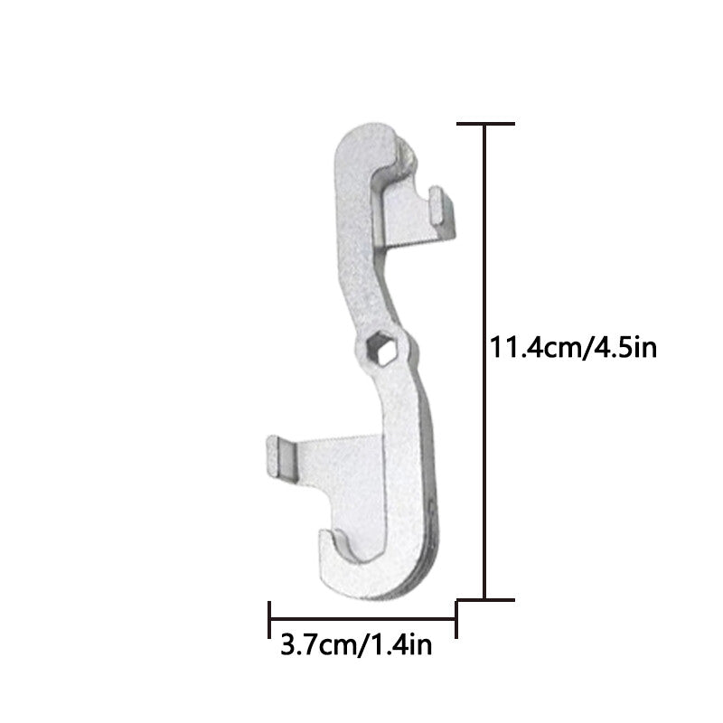 Fuel Line Removal Tool Car Brake Oil Pipe Fuel Line Bending Special Tools Silver
