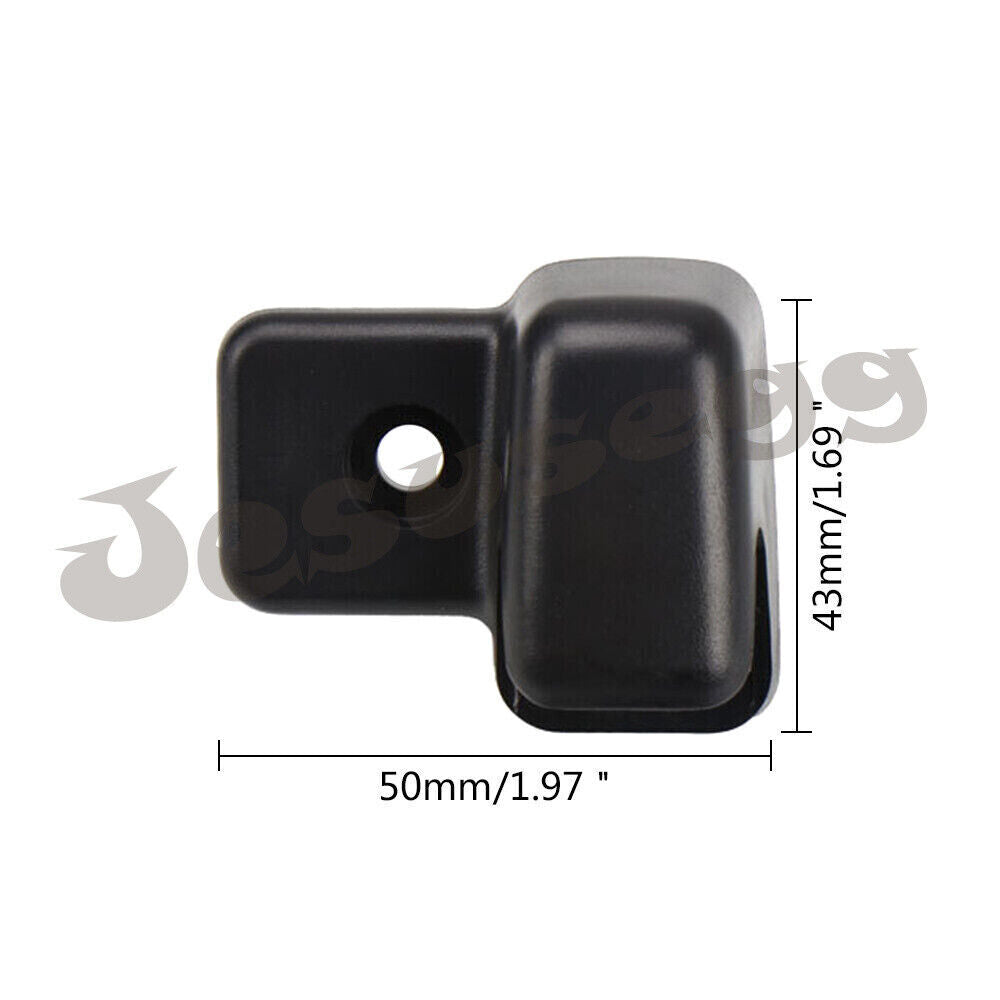 Front Sun Visor Support Retainer Hook Clip for BMW for Mini R55 R56 R60 07-14 Black