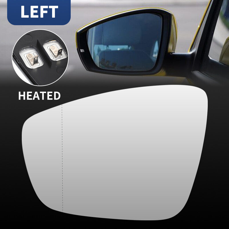 Heated Mirror Glass Convex Base Plate Left Driver Side for VW POLO 2010-2017 US
