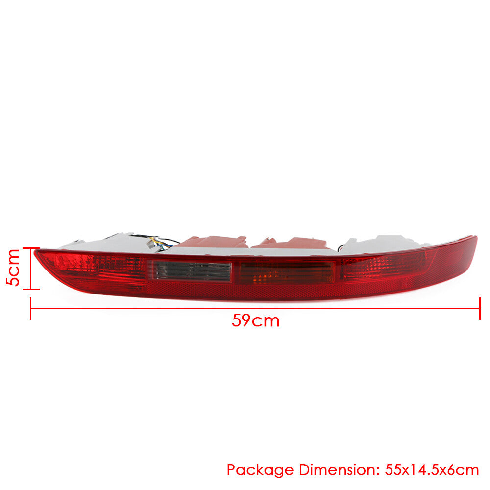 Rear bumper reverse parking lights applicable to for Audi Q5 2009-2016 driver's side.