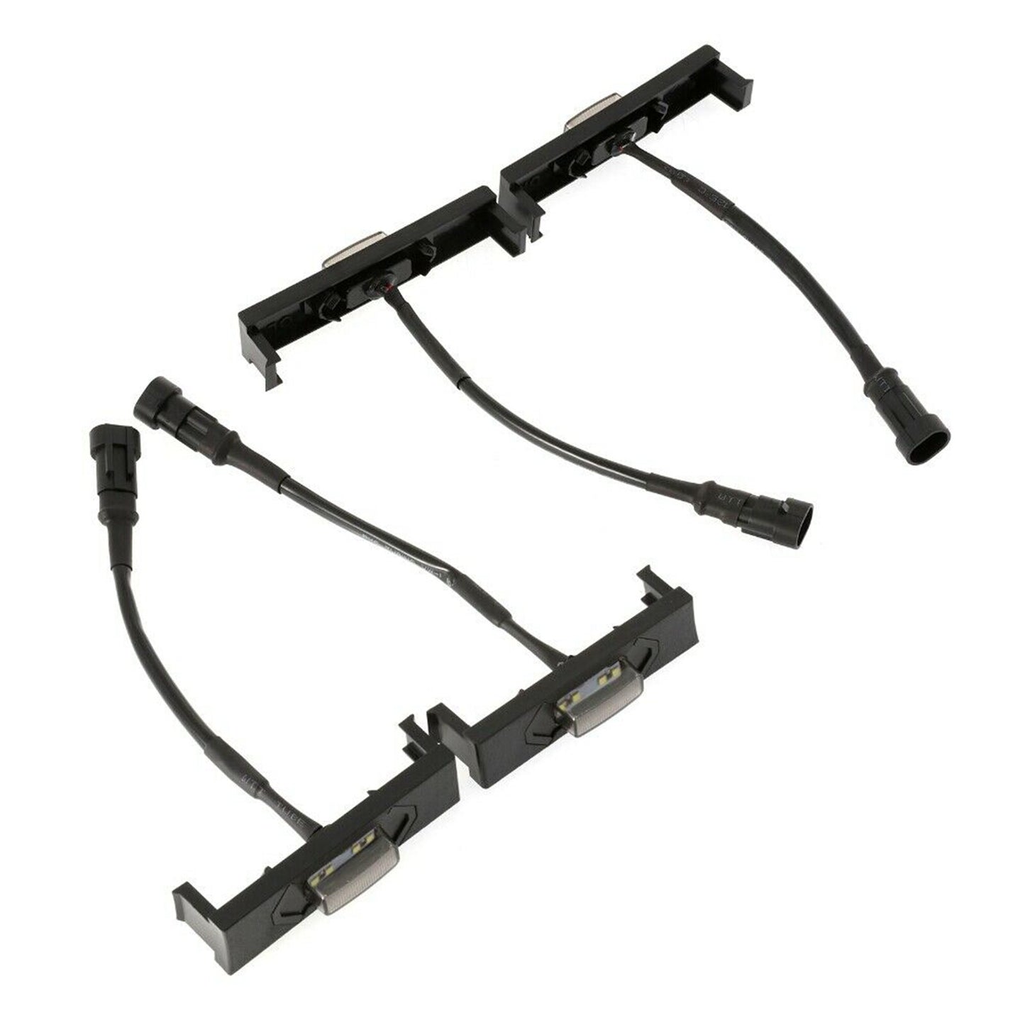 Front Hood Grille LED Lights Assy w/Wire for Toyota 4Runner 20-22 Off-Road AT